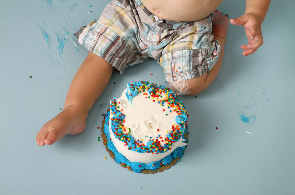 Cake Smash in 6 nasvetov za starše