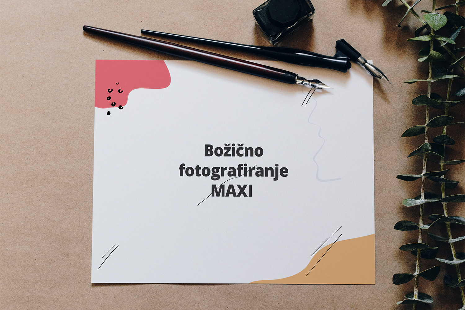 Darilni bon za božično fotografiranje - MAXI